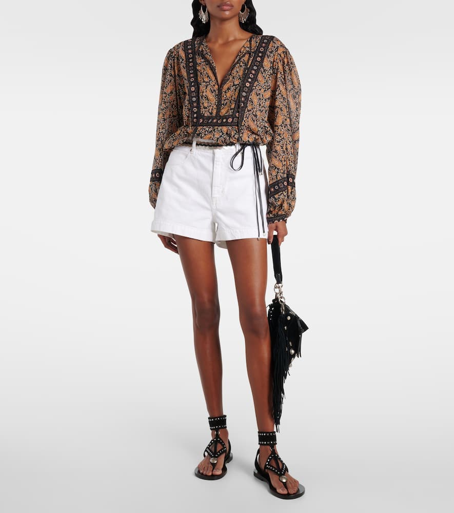 The Charm denim shorts