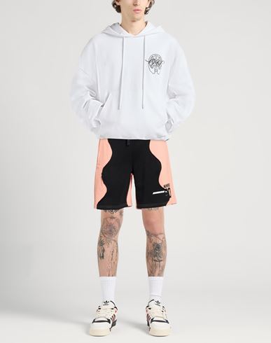 Man Shorts & Bermuda Shorts Salmon pink Size S Cotton, Nylon