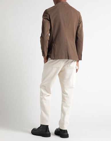 Montedoro Man Blazer Khaki Size 44 Cotton, Cashmere