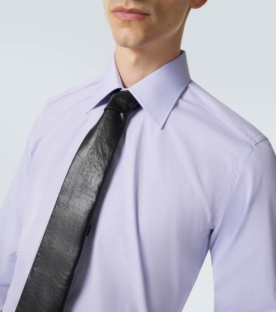 Cotton poplin shirt