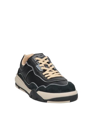 Man Sneakers Black Size 12 Calfskin