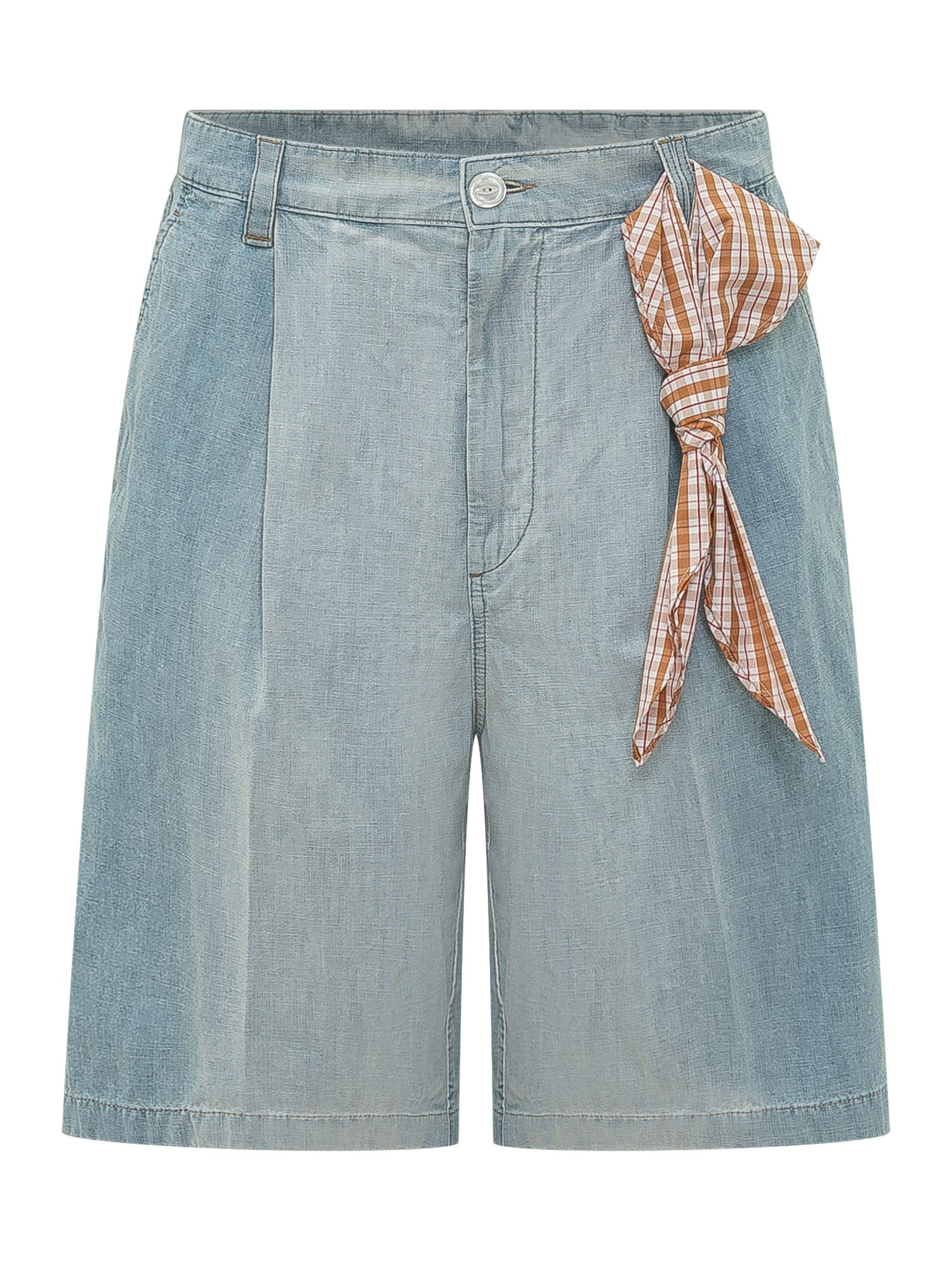 Bermuda Shorts with Belt - SS26