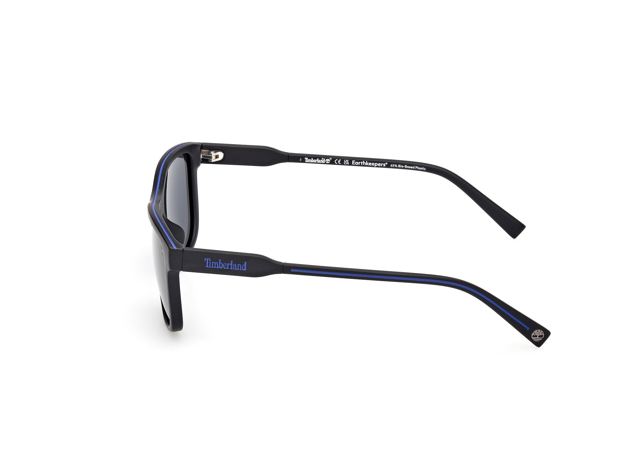 Timberland Hombre Timberland TB00052-H 02D Gafas de sol Inyectado Negro Fumar Cuadrada Polarizado