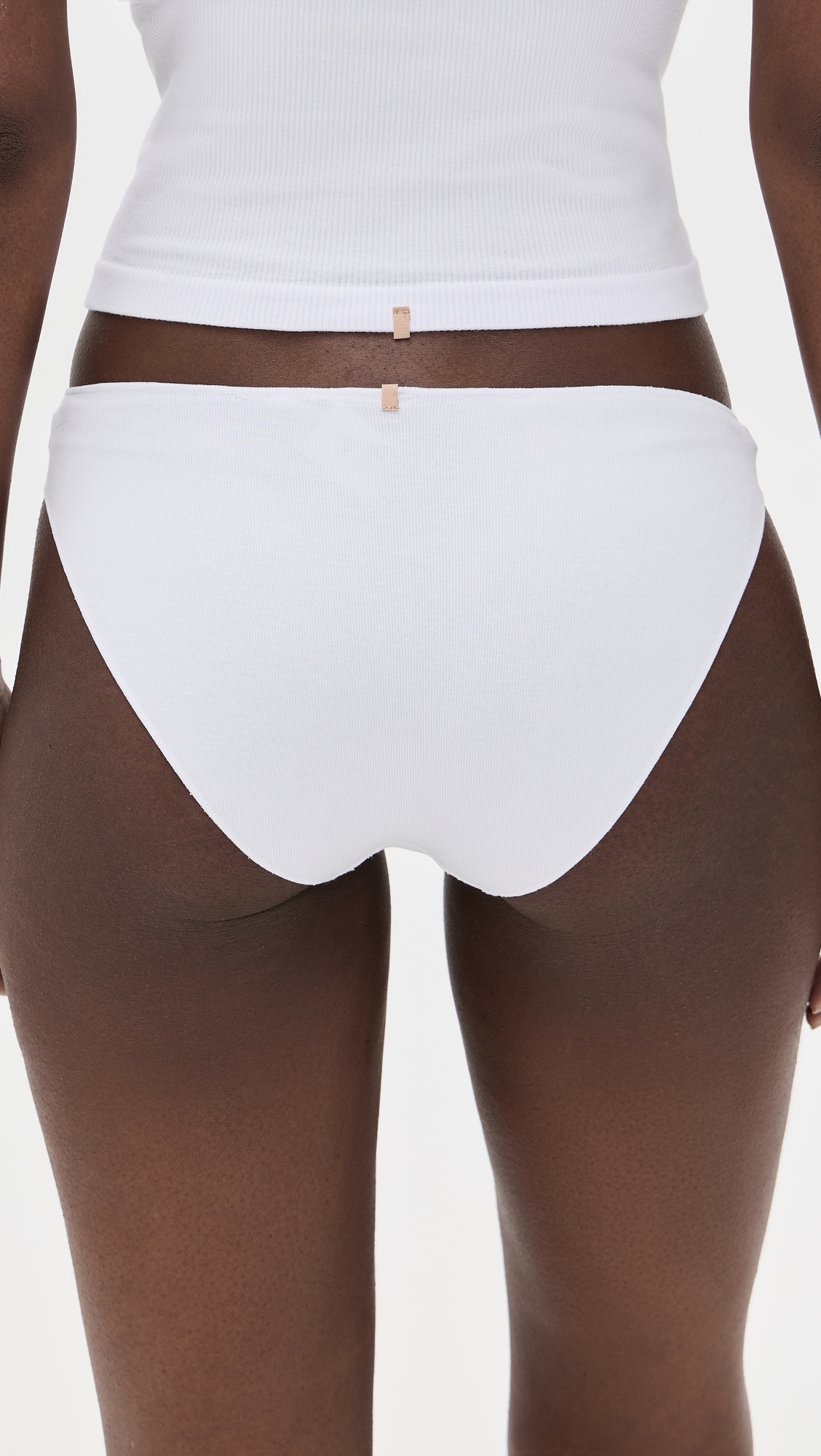 Seamless Modal Bikini Sincere White