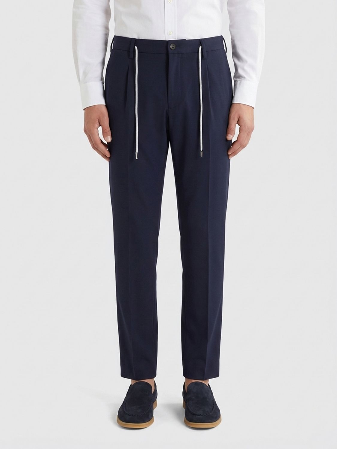 Pants Men color Blue