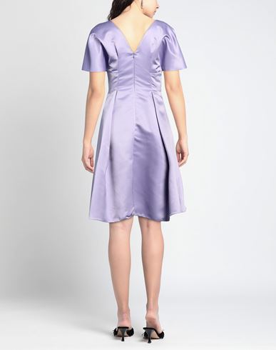 Woman Midi dress Mauve Size 4 Polyester