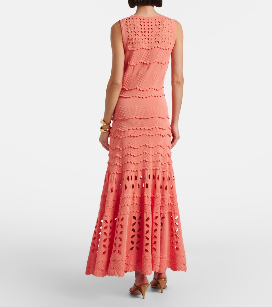 Lakshmi broderie anglaise maxi dress