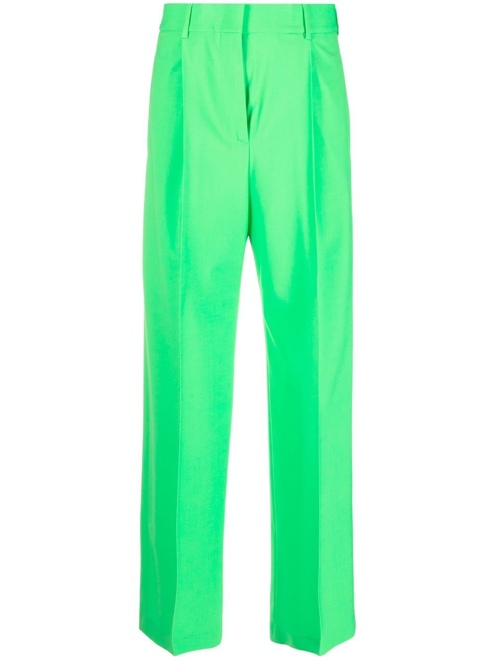 High-waisted tailored trousers - Black