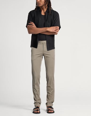 Man Pants Khaki Size 38 Modal, Cotton, Elastane