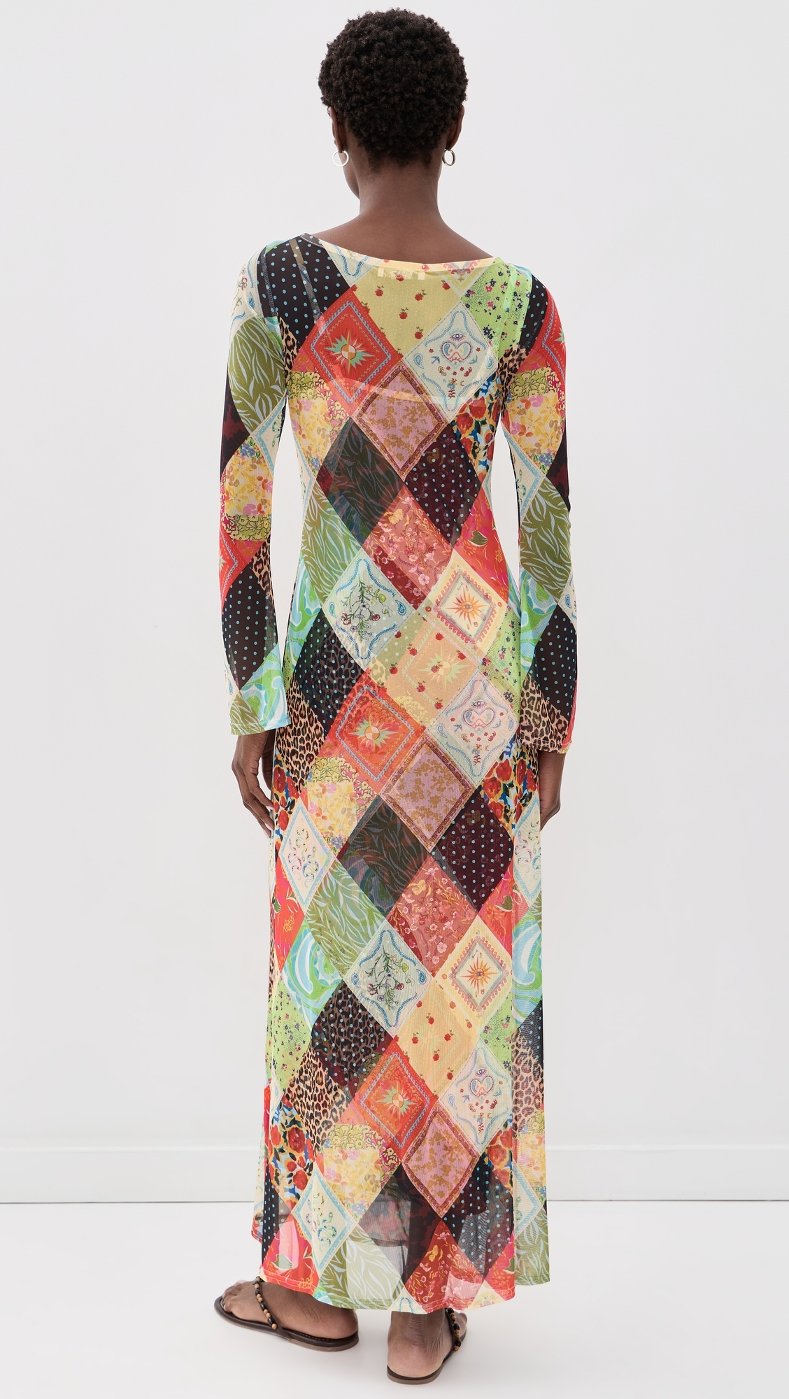 Aria Mesh Dress Multi