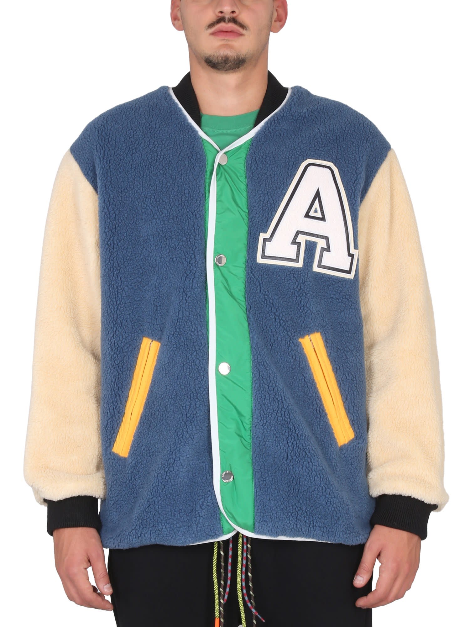 Layered College Jacket