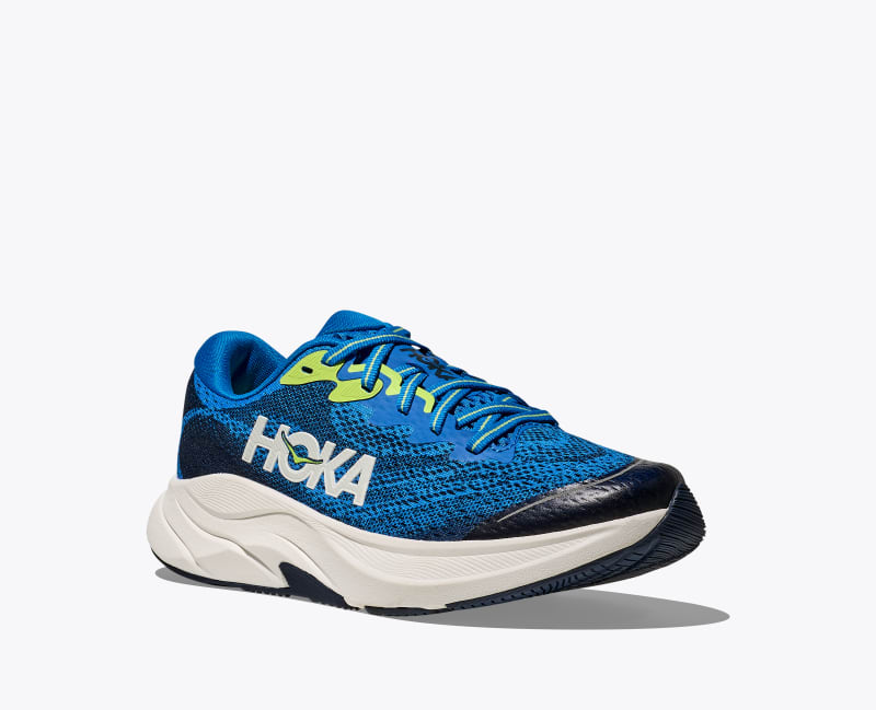 HOKA Rincon 4 Shoes in Electric Cobalt/Varsity Navy