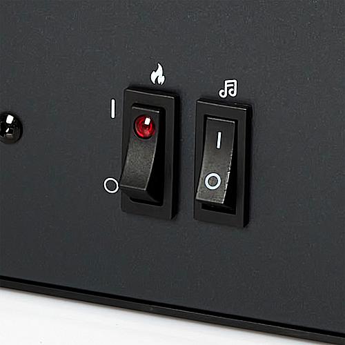 1500-Watt Flickering Flame Crackle Heater