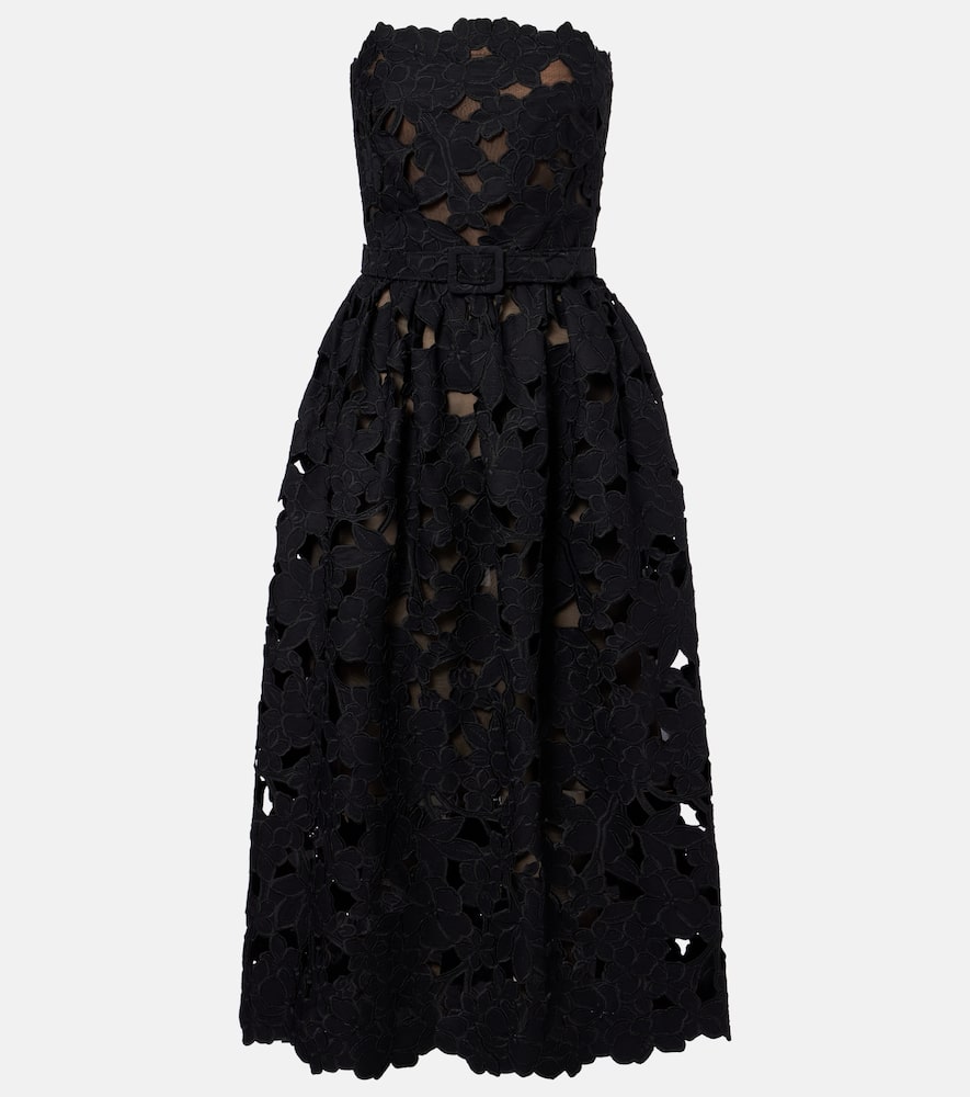 Lace bustier dress