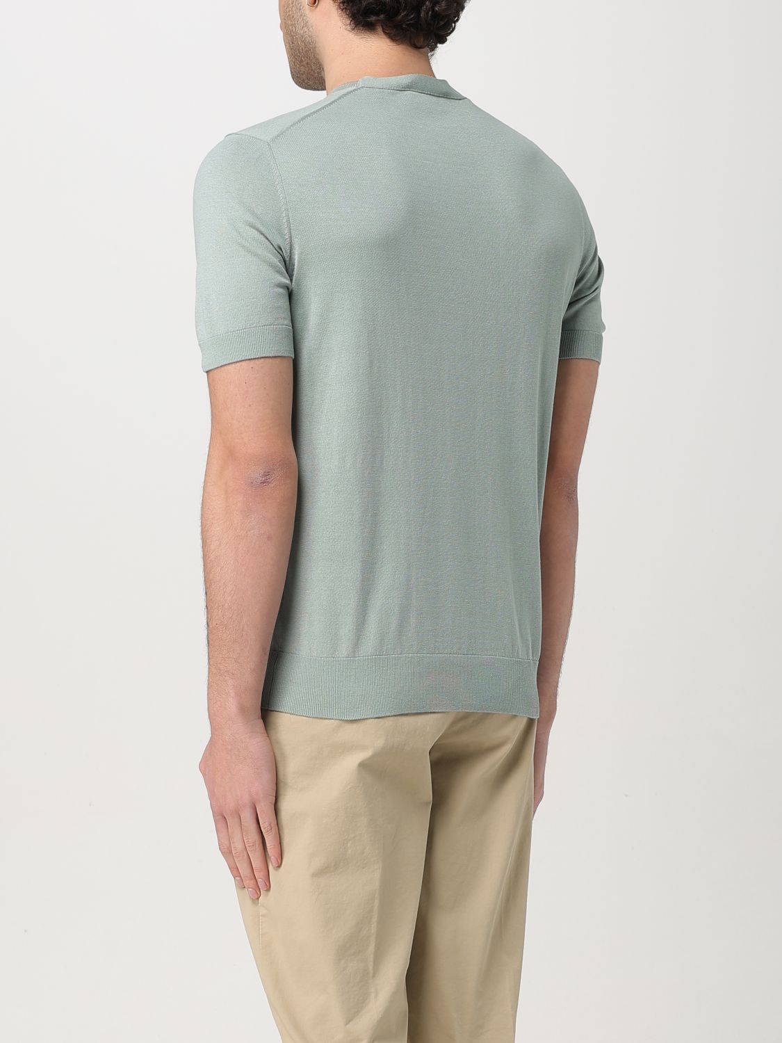 T-Shirt Men color Green