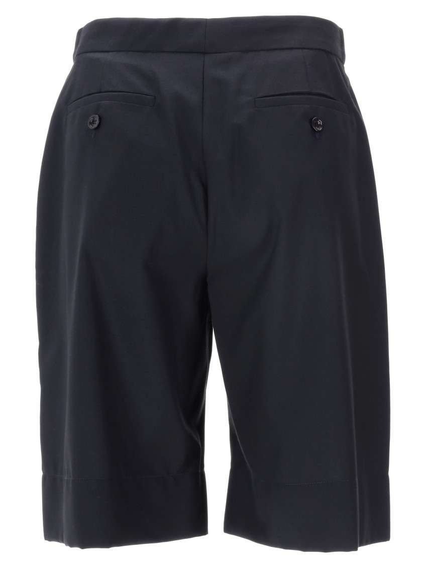 Blue Solid Short