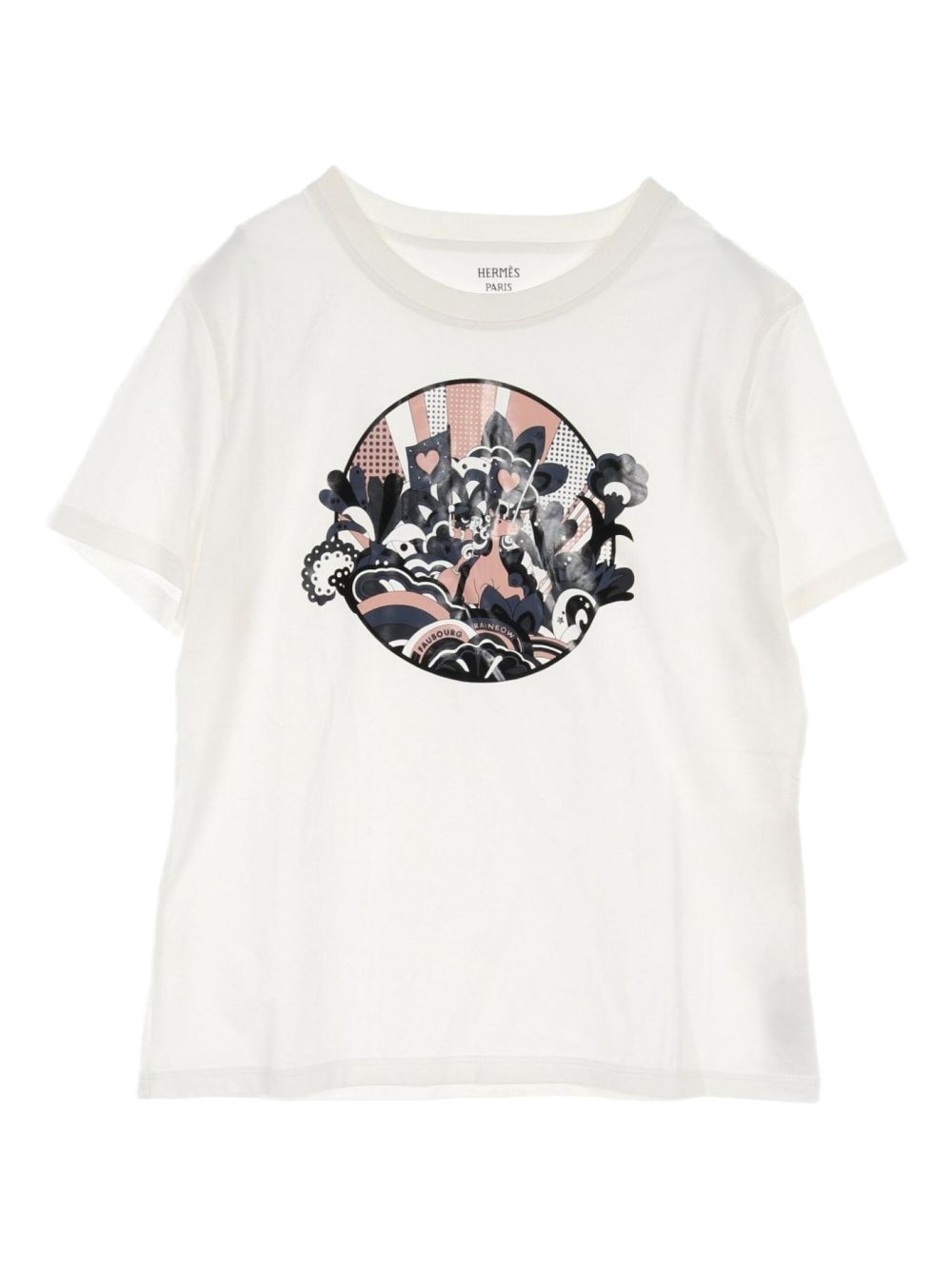 2020s cotton T-shirt - White