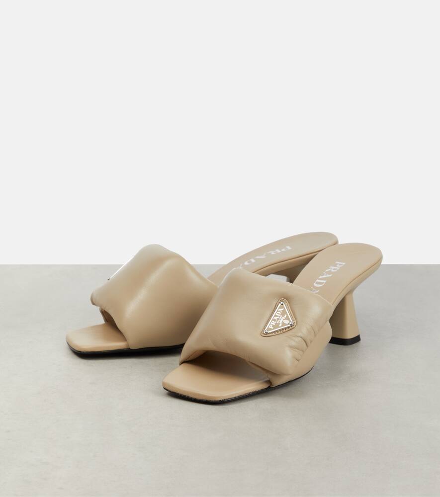 Prada Padded leather sandals