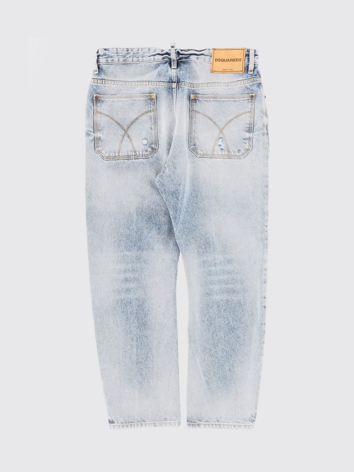 Pants Men color Blue