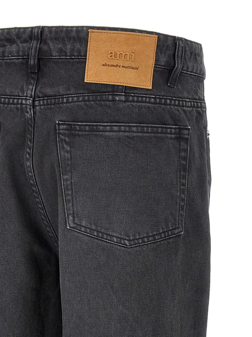 Black Mid Rise Jeans
