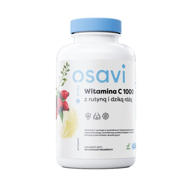 Osavi - OSAVI Vitamine C, 500 mg met Rutine & Rozenbottel 180 vcap