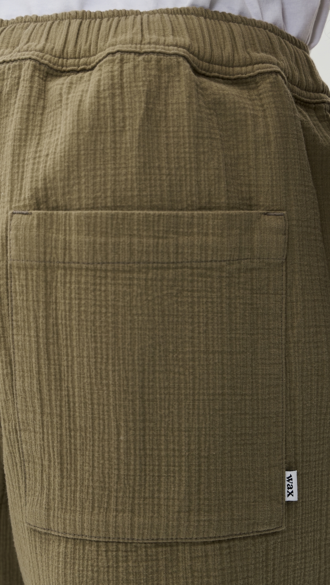 Cotton Linen Kurt Shorts Khaki