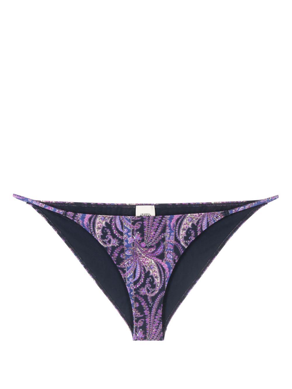 Bandana-print bikini bottoms - Blue