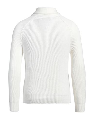 Man Cardigan Ivory Size 42 Cotton