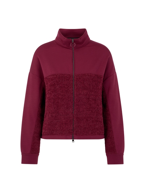 Marc Cain ‘Knitted in Germany’ cardigan, red, 40 N