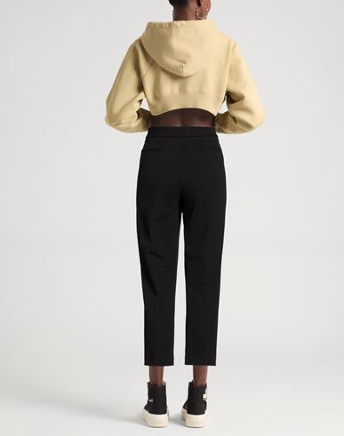 Woman Pants Black Size 8 Cotton, Elastane
