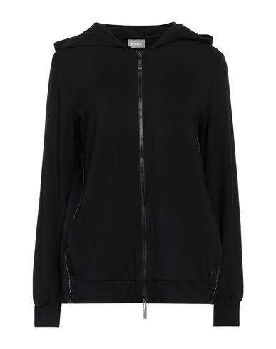 Freddy Woman Sweatshirt Black Size XS Viscose, Elastane, Polyester
