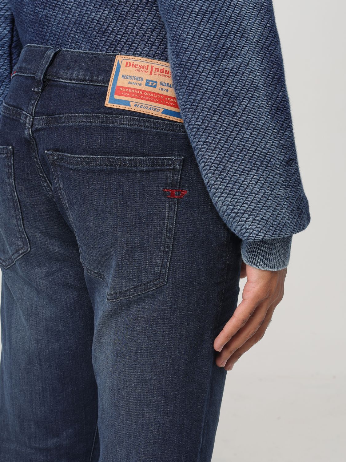 Jeans Men color Denim