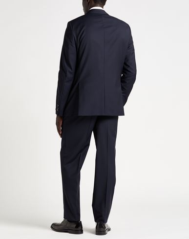 Man Suit Midnight blue Size 42 Wool, Mohair wool
