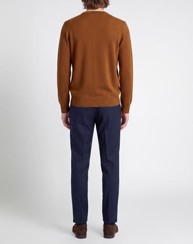 Man Sweater Camel Size 42 Wool, Cashmere