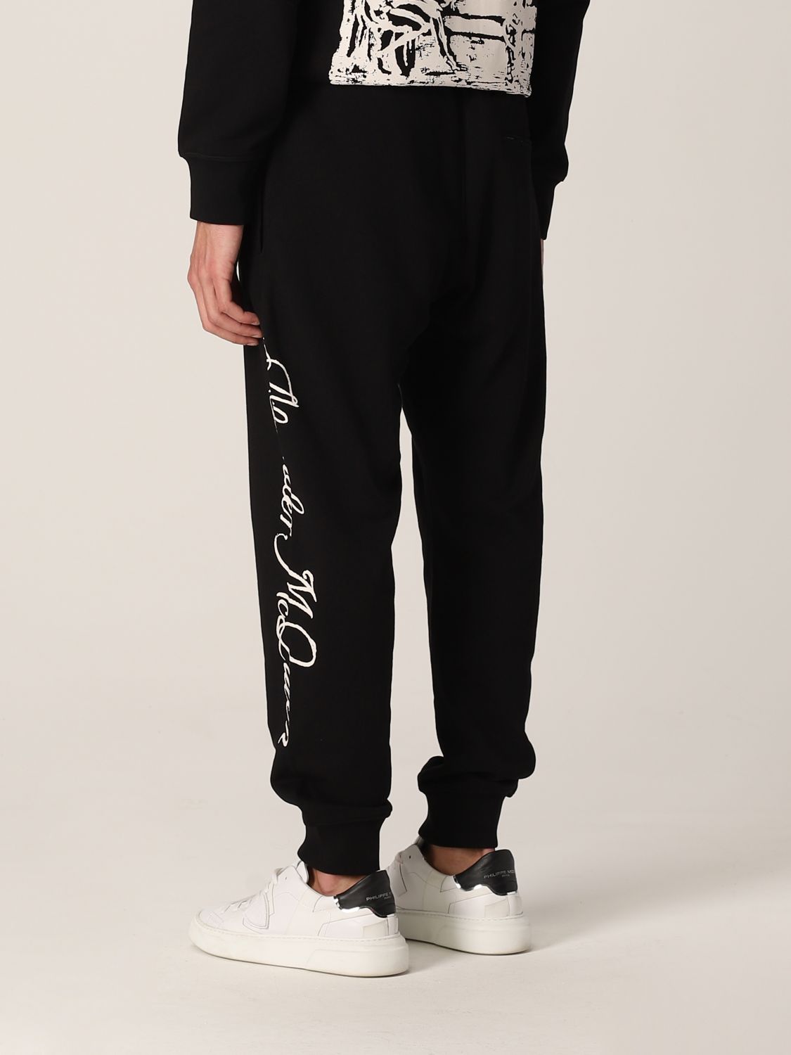 Trousers Men colour Black