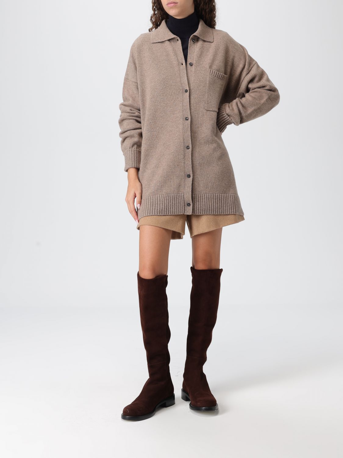 Polo Shirt Woman color Brown