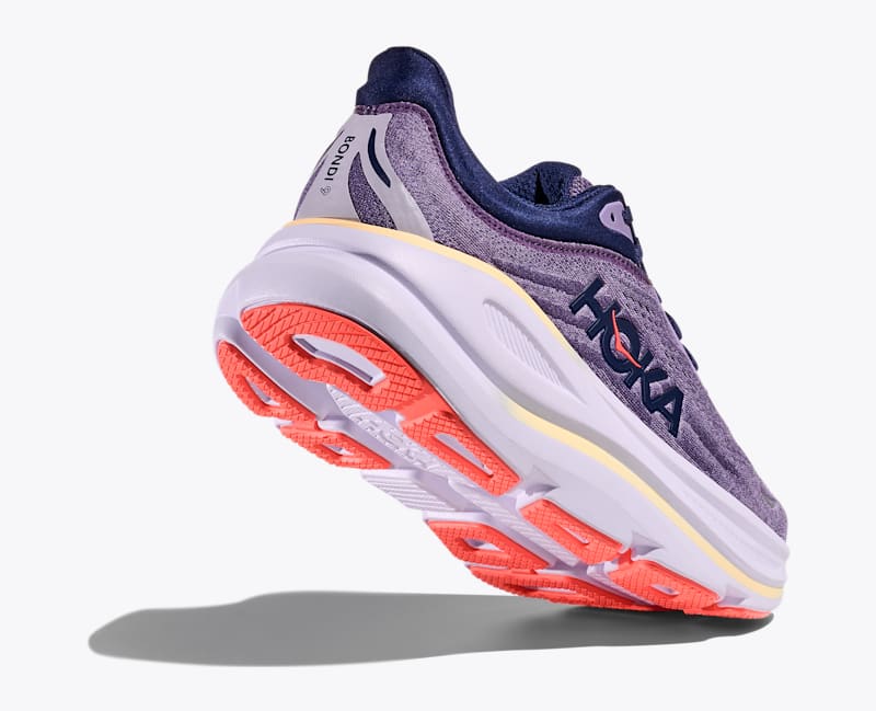 HOKA Women's Bondi 9 Shoes in Berry Jam/Berry Patch