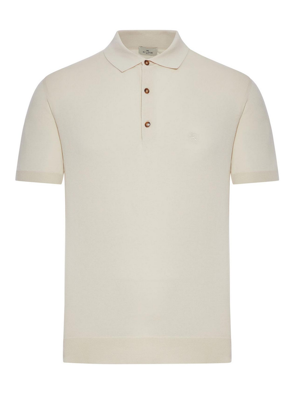 Short-Sleeved Cotton Polo Shirt