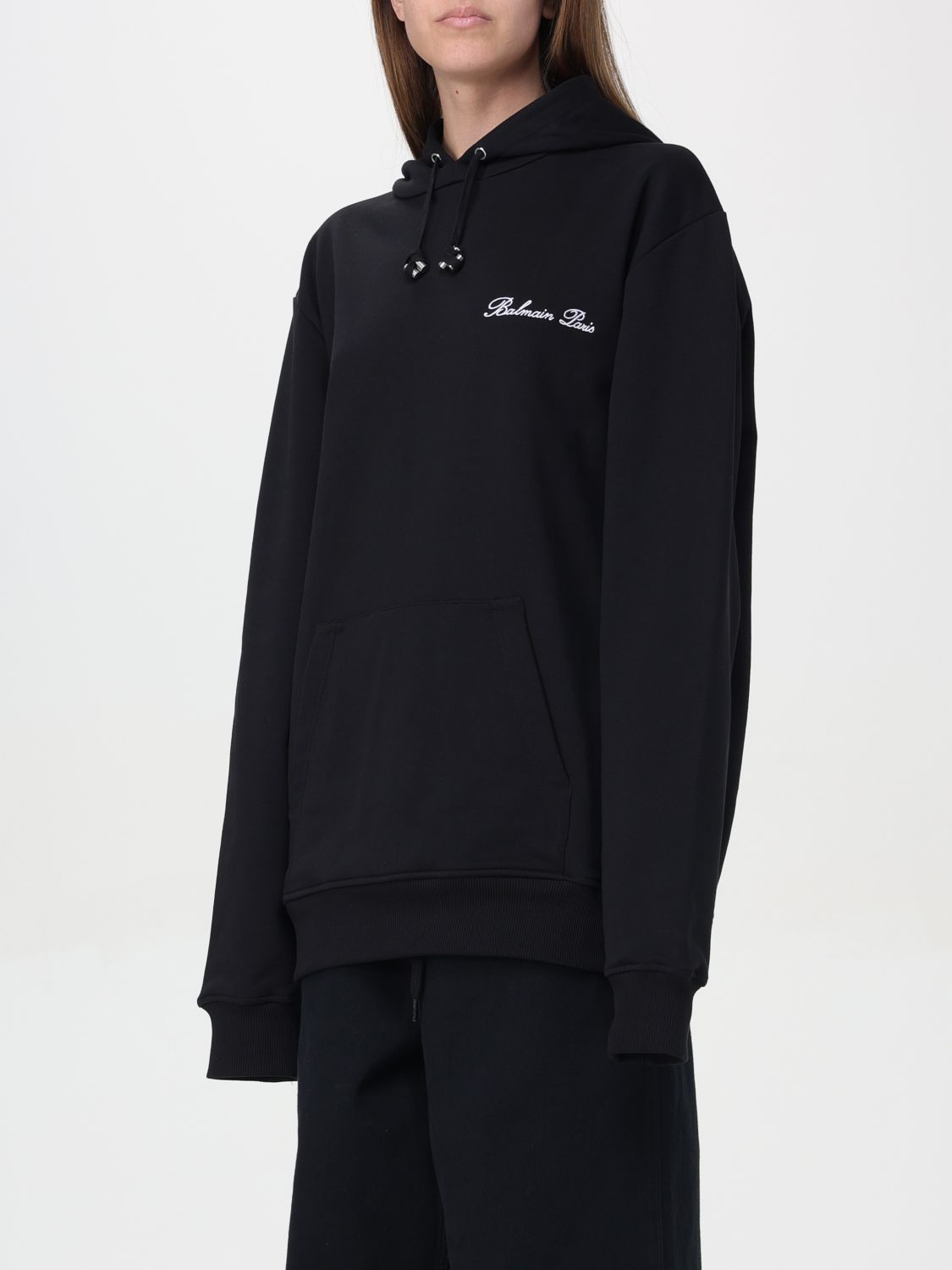 Sweatshirt Woman color Black