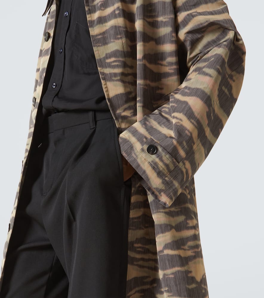 Camouflage car coat