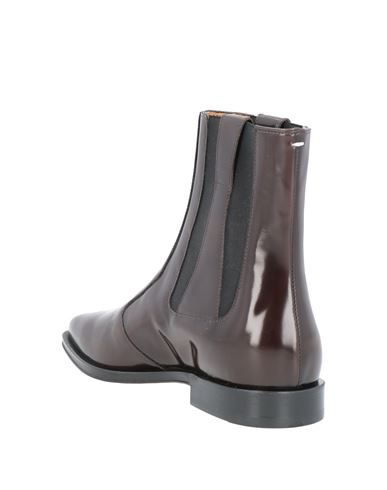 Man Ankle boots Dark brown