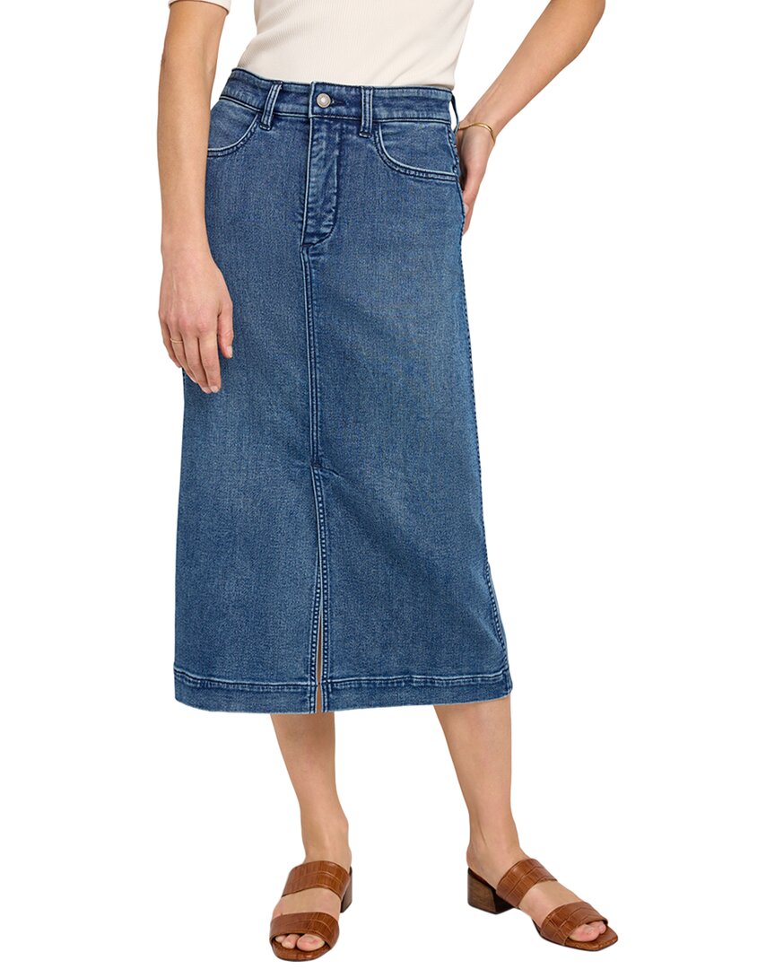 Stretch Terry Midi Skirt