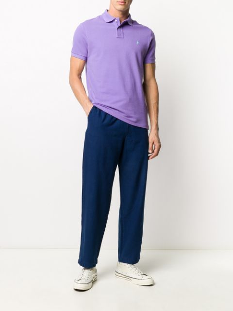 Piqué cotton polo shirt
