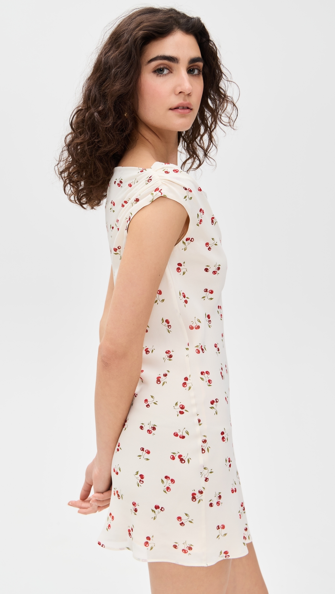 Reformation Kristine Dress Cherry Pit