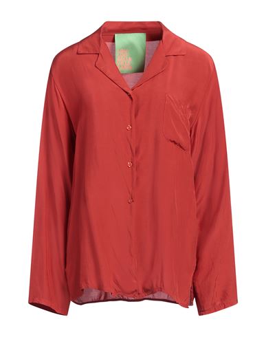 Woman Shirt Rust Size XS/S Rayon