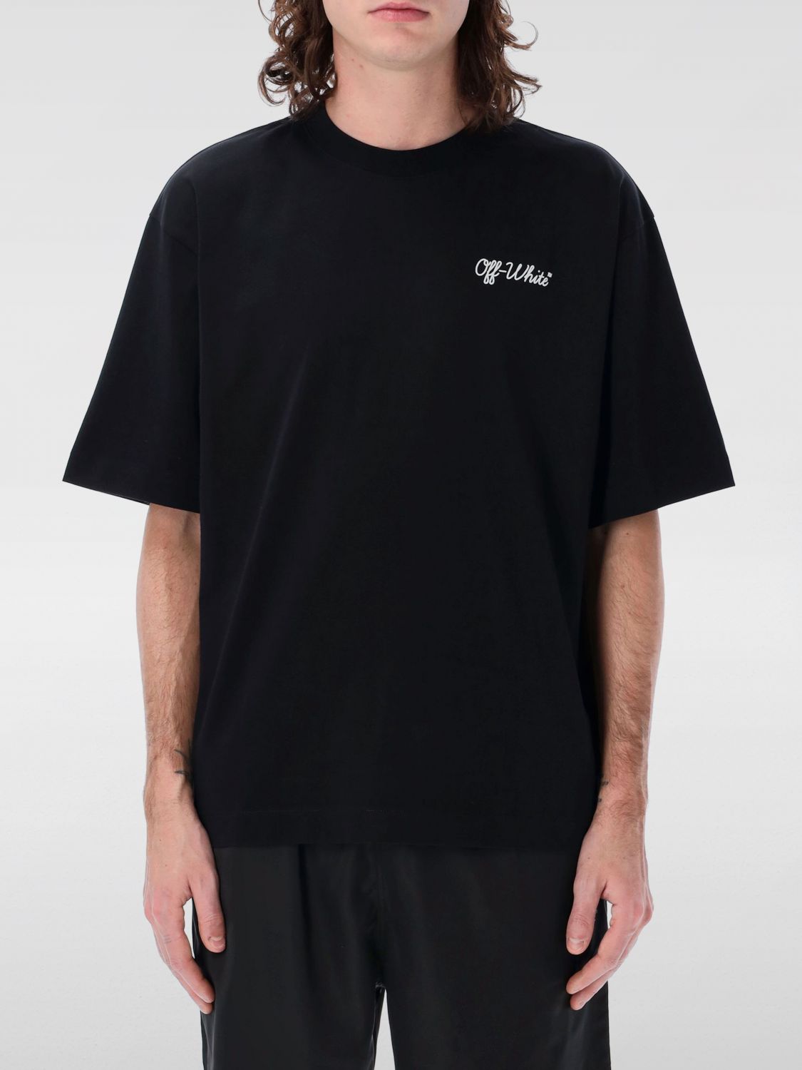 T-Shirt OFF-WHITE Men color Black