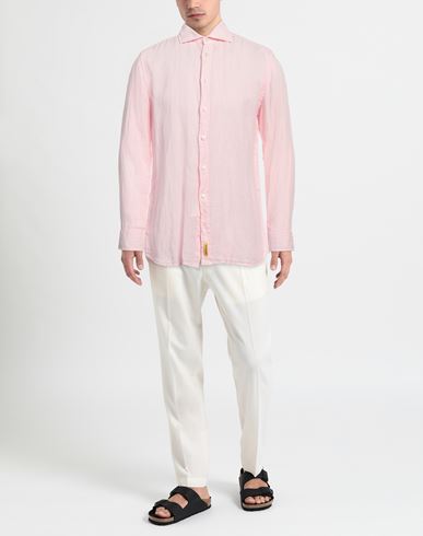 B. d.baggies Man Shirt Pink Size M Linen