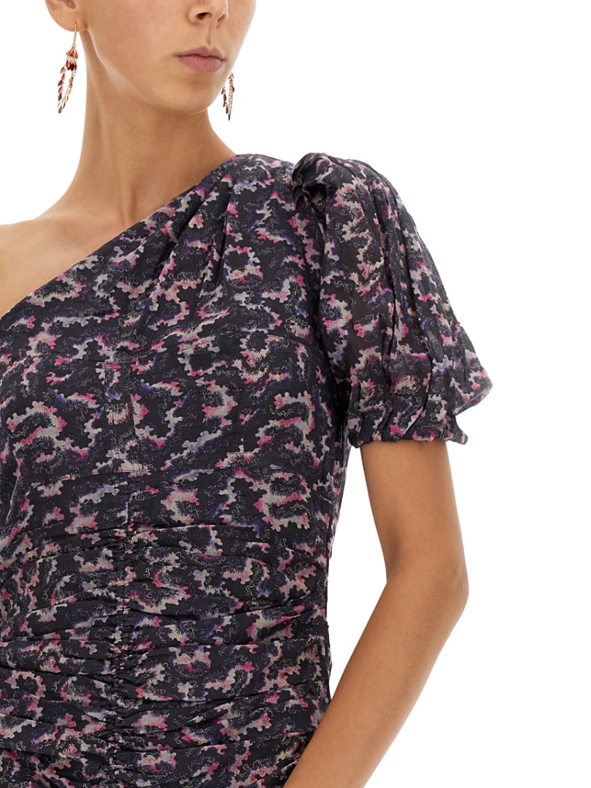 Lecia Asymmetric Mini Dress