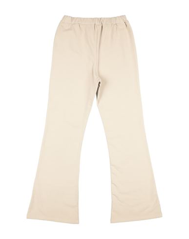 Kid Girl Pants Beige Size 16 Cotton, Elastane
