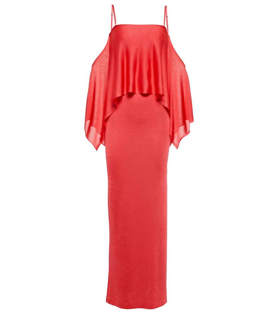 Side-slit gown